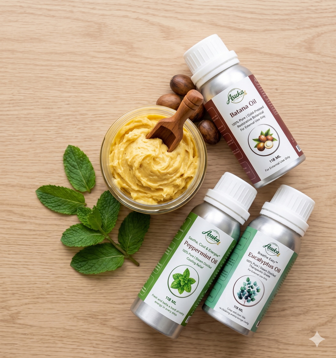 The Ultimate Cooling Body Butter: Batana Oil, Peppermint & Eucalyptus