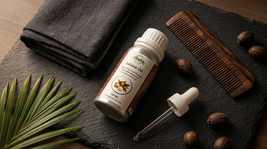 Asuka batana oil styled for a blog feature — Batana Oil for Beards: Softer, Fuller, Healthier