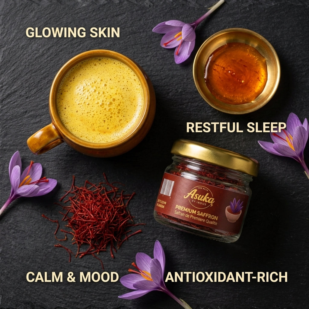 A DIY Saffron Face Mask for Brighter-Looking Skin — Asuka Naturals