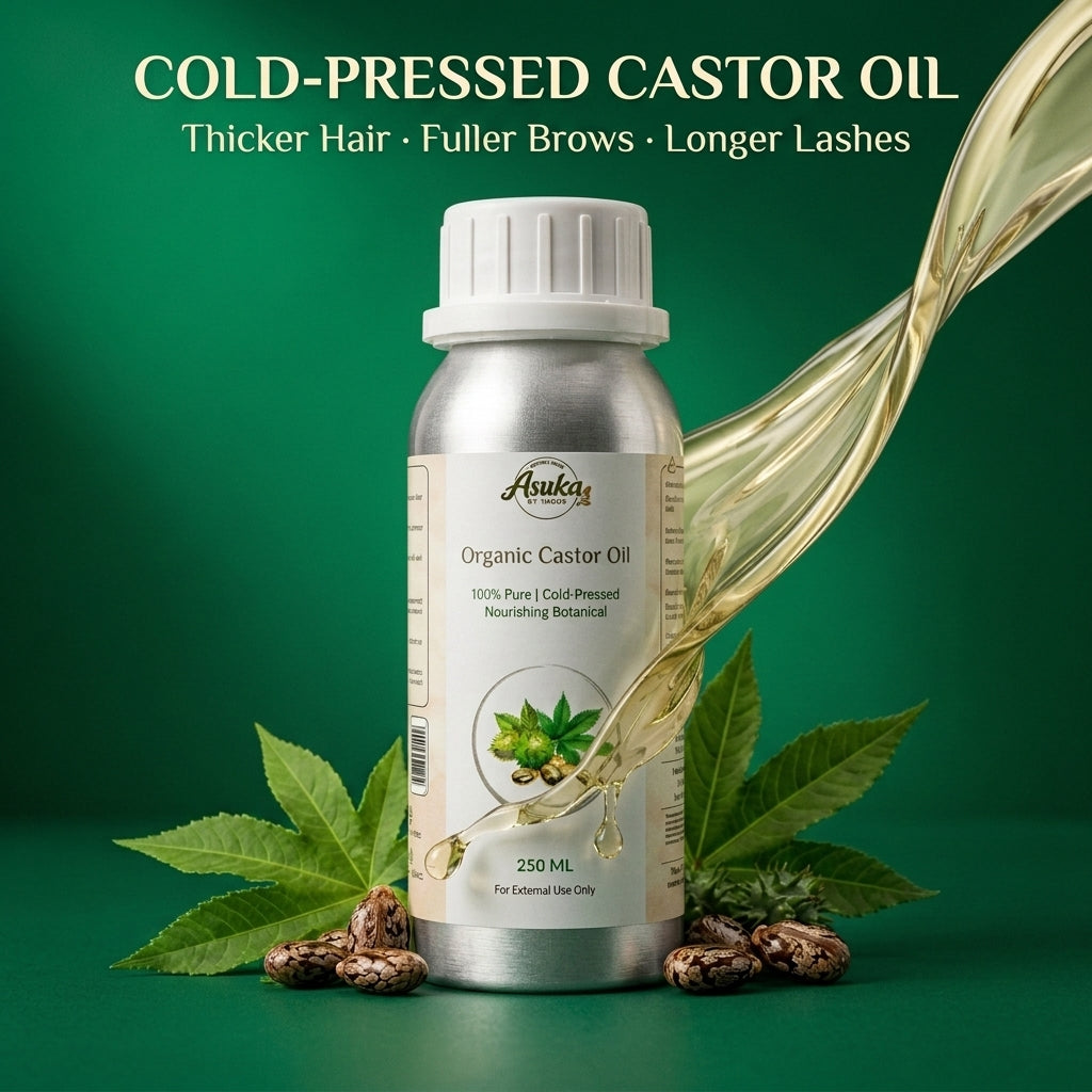 How Long to Leave Castor Oil in Your Hair (and How Often) — Asuka Naturals