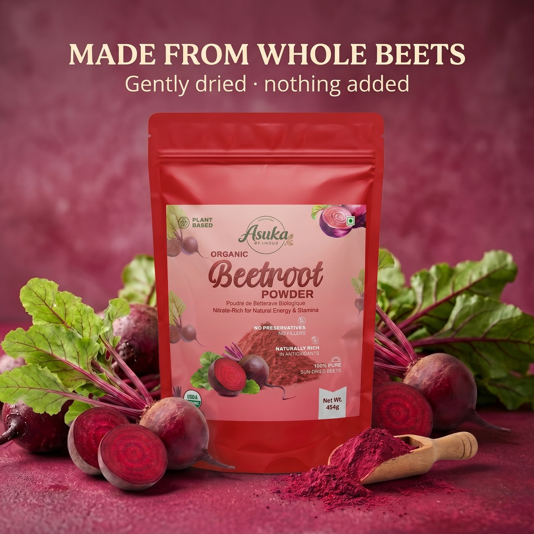 Asuka Organic Beetroot Powder