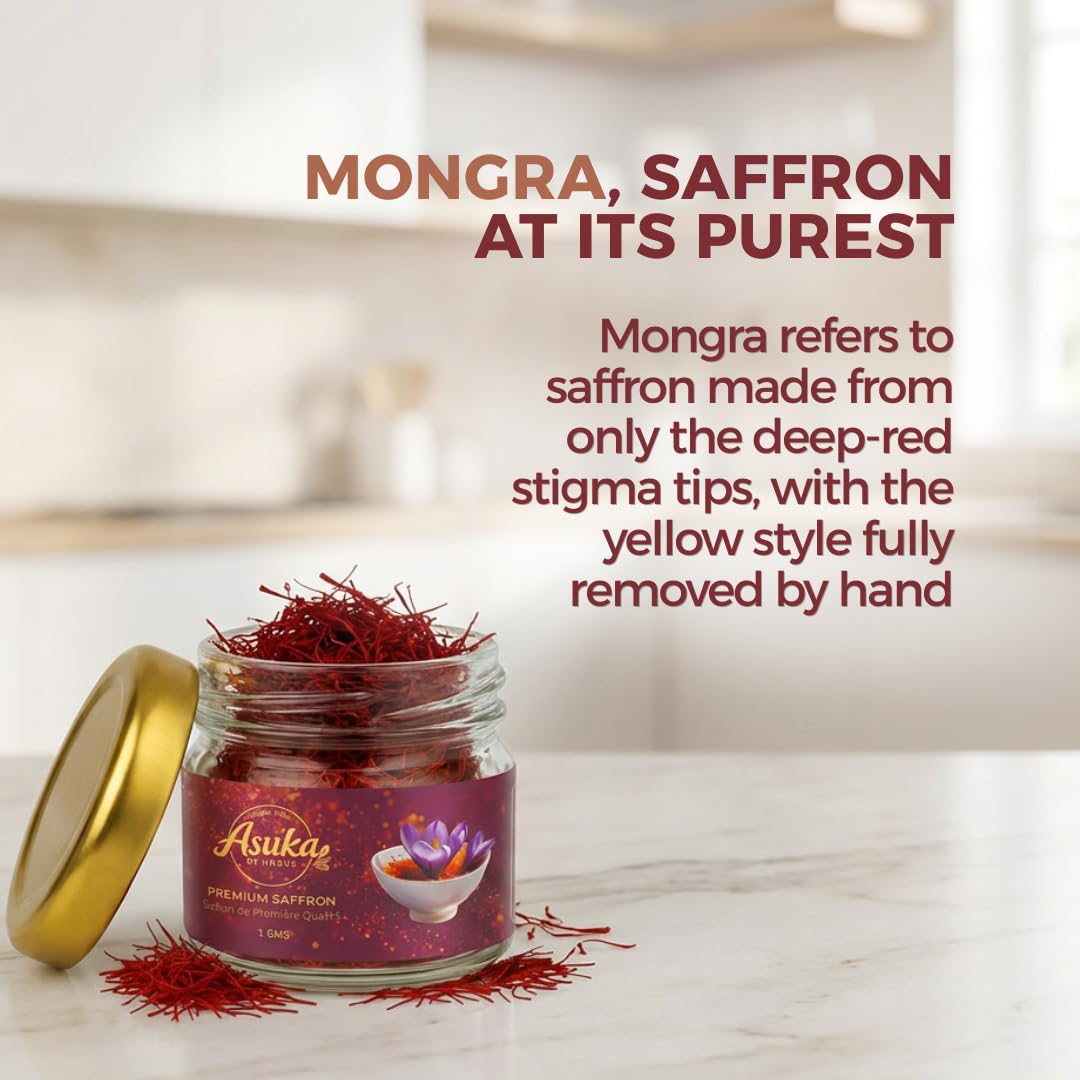 Asuka Mongra Saffron — Pure Kashmiri Threads — image 3