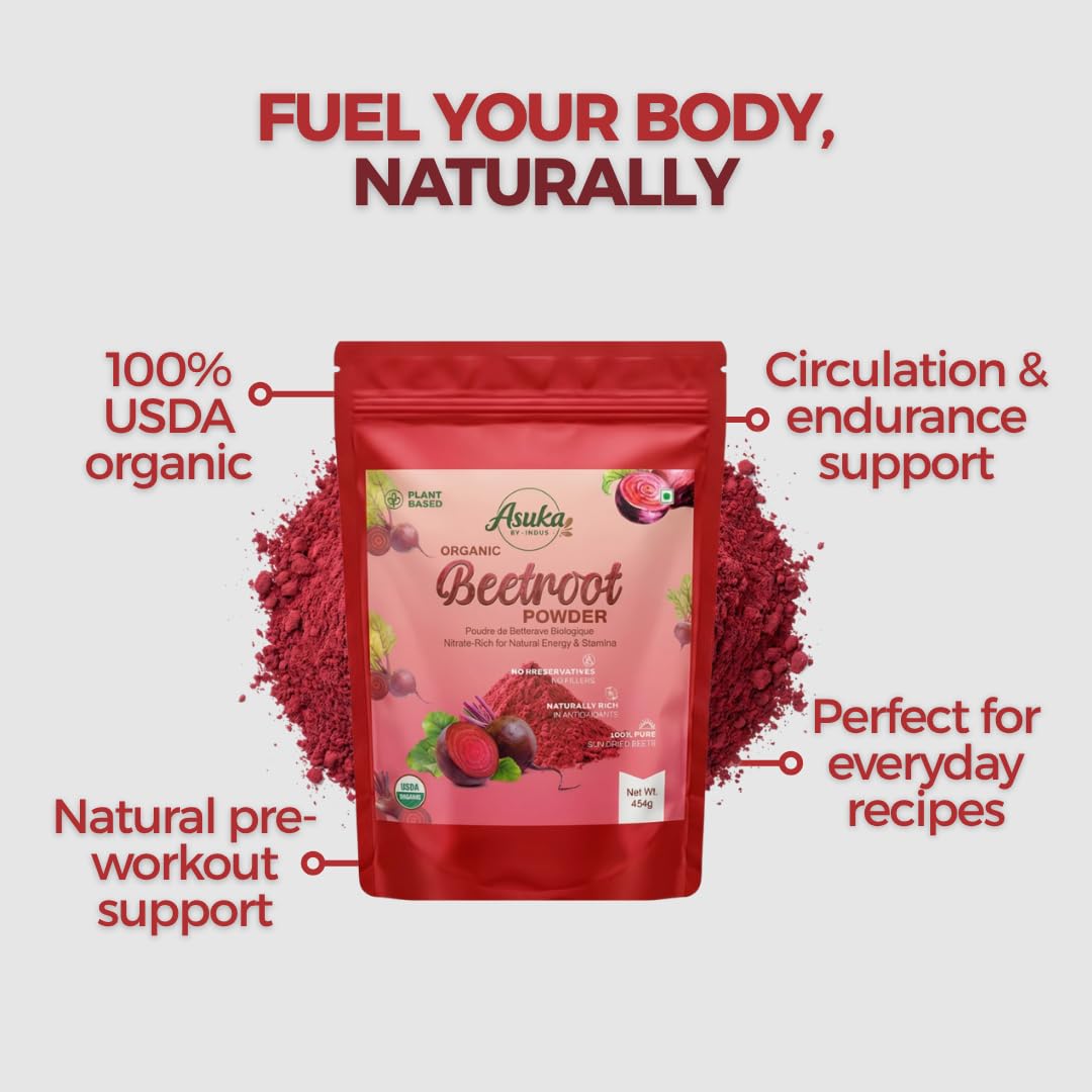 Asuka Organic Beetroot Powder — image 3