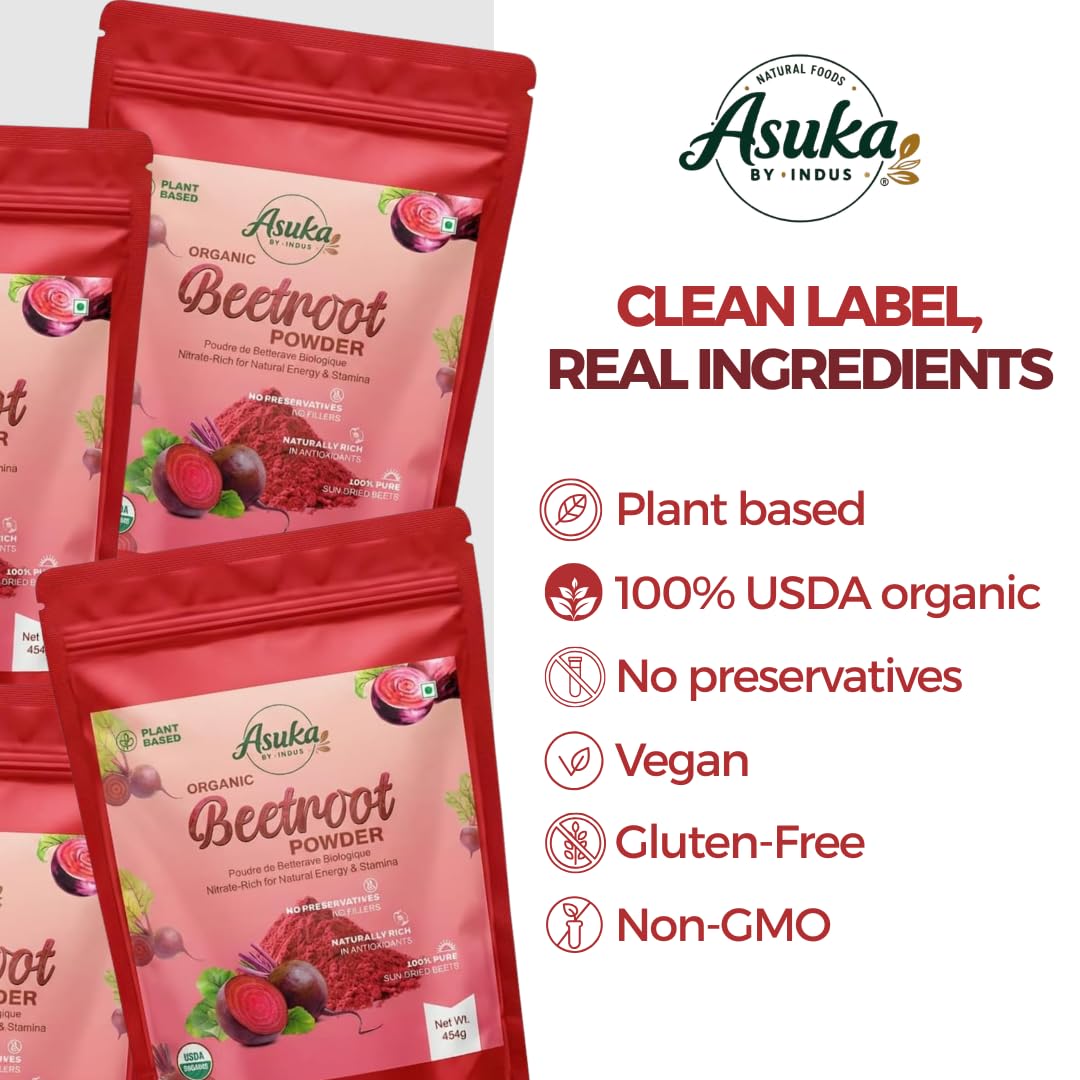 Asuka Organic Beetroot Powder — image 4