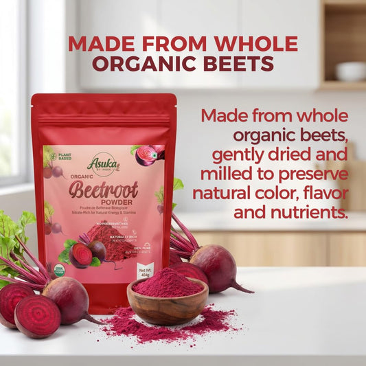 Asuka Organic Beetroot Powder — image 5