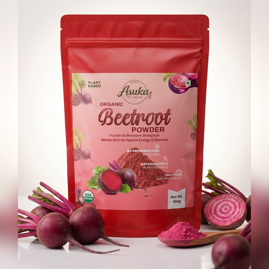 Organic Beetroot Powder for Natural Energy — 100% Pure, No Fillers