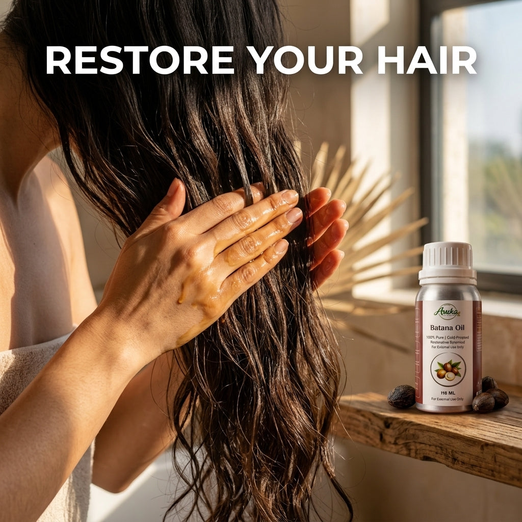 Asuka batana oil lifestyle — a restorative ritual to revive damaged hair